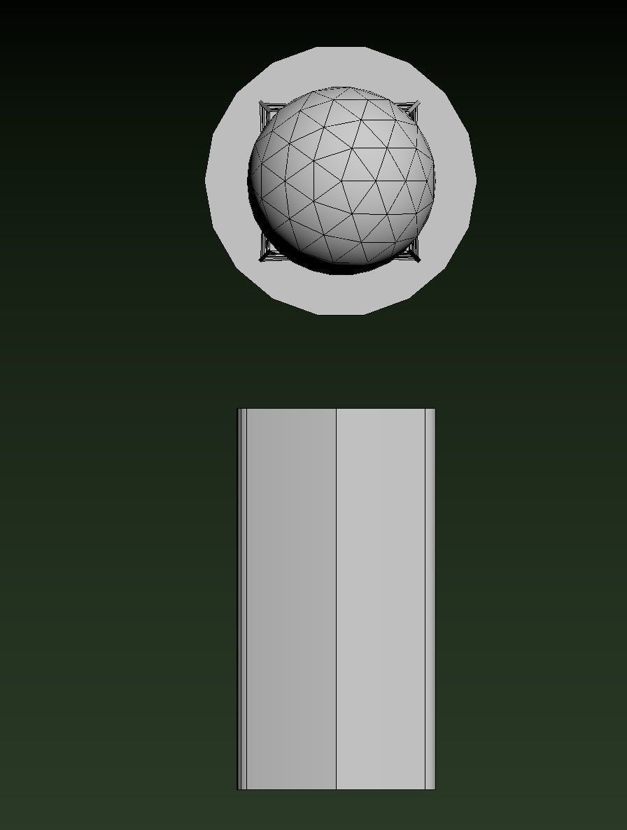 NATS Sumburgh station Low-poly 3D model_19
