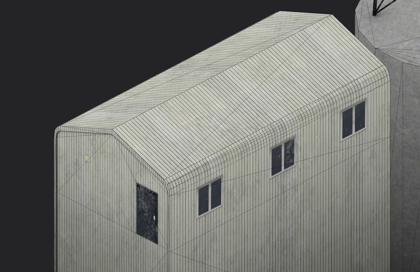 NATS Sumburgh station Low-poly 3D model_11