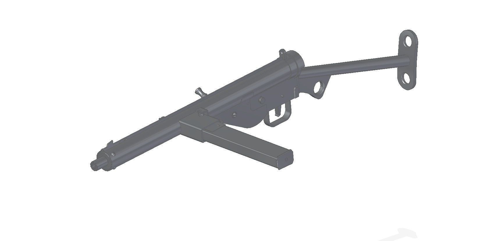 STEN MkIII 3D model_7