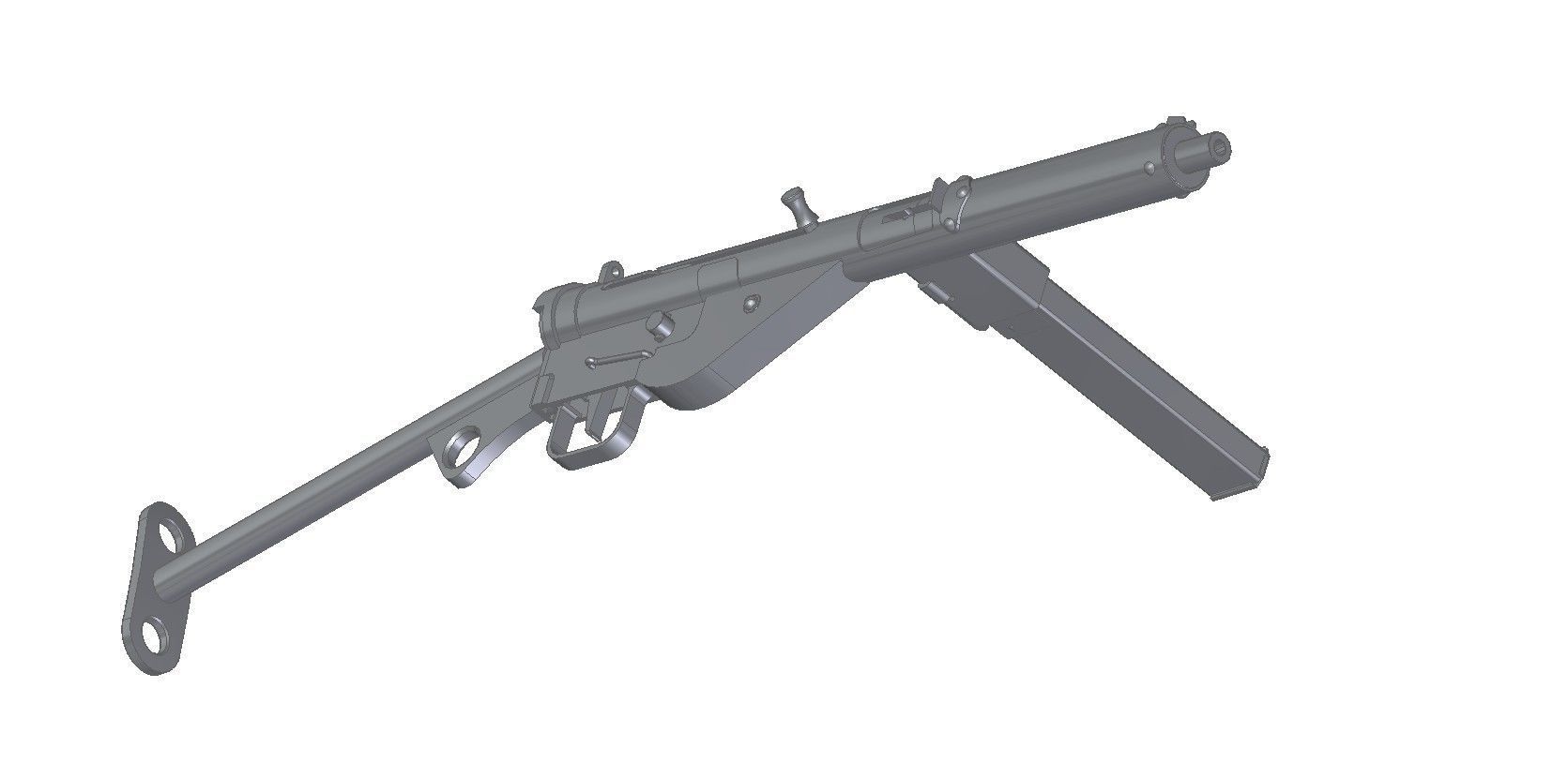 STEN MkIII 3D model_6