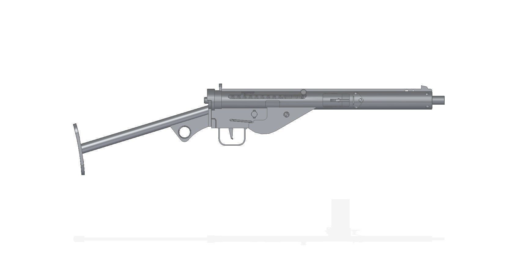 STEN MkIII 3D model_10