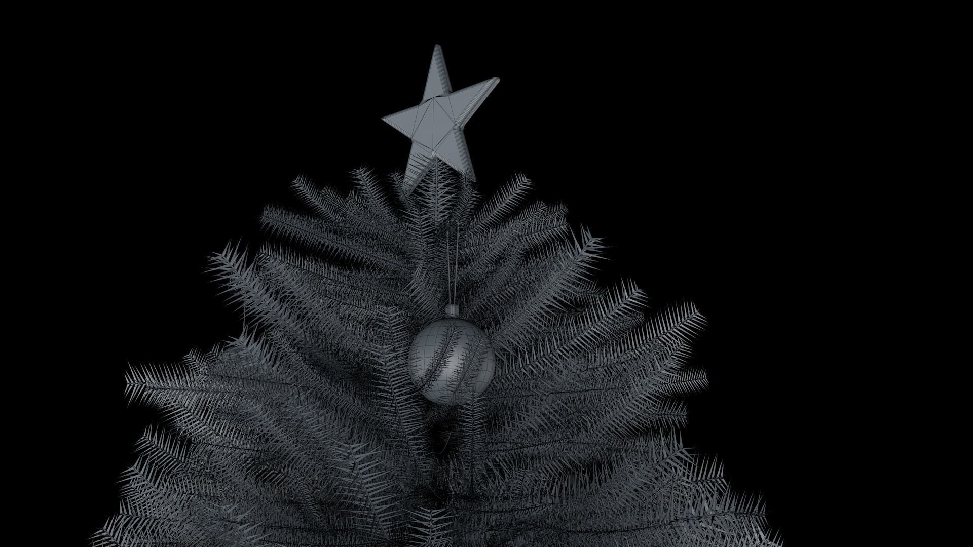 Christmas tree 3D model_7