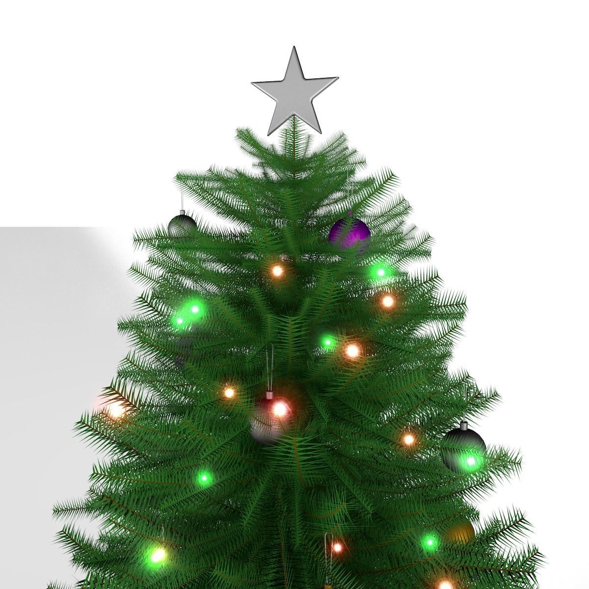 Christmas tree 3D model_4