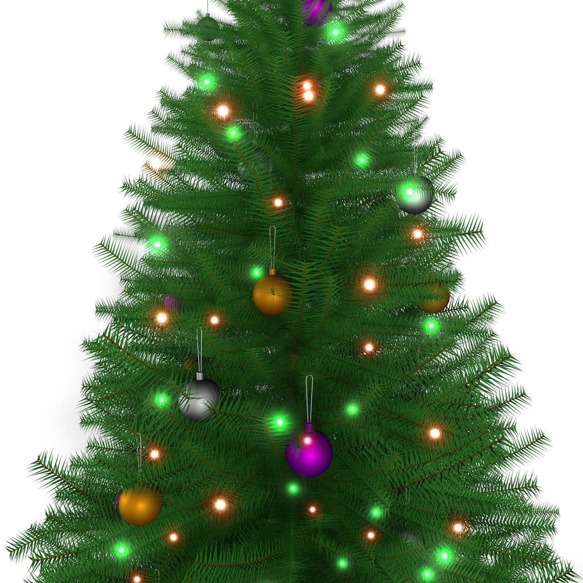 Christmas tree 3D model_5
