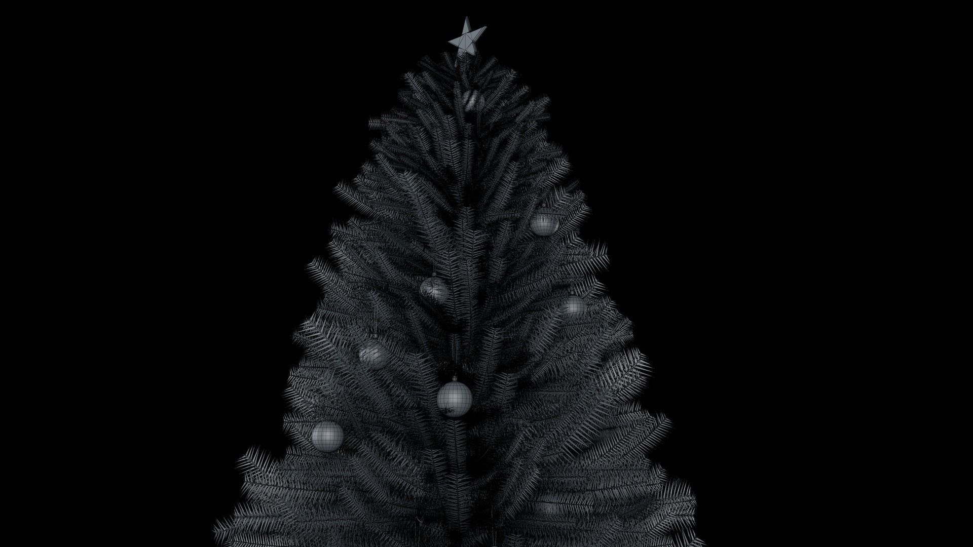 Christmas tree 3D model_8