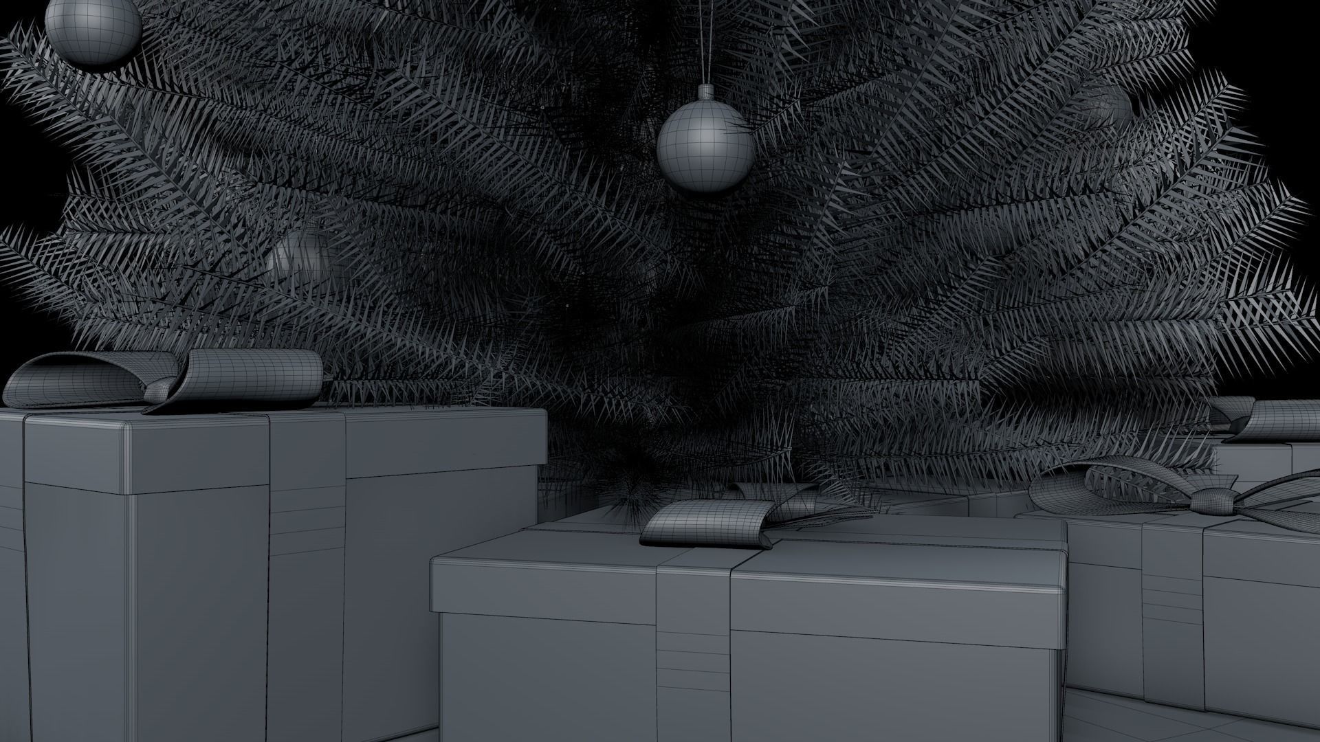 Christmas tree 3D model_10