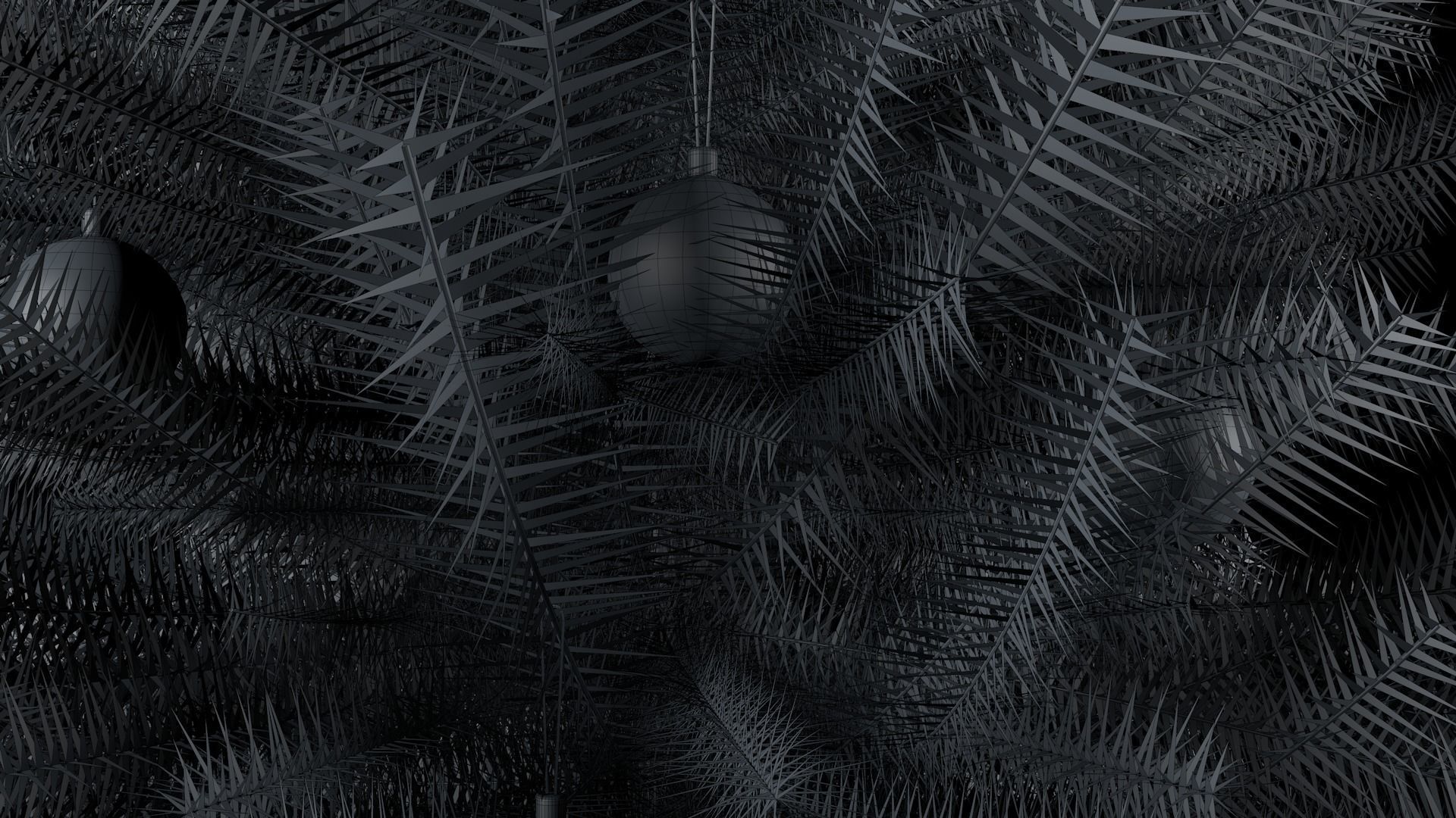 Christmas tree 3D model_9