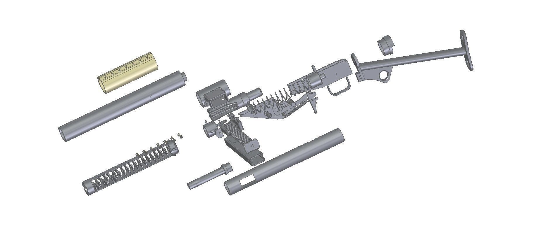 STEN MkII S 3D model_2