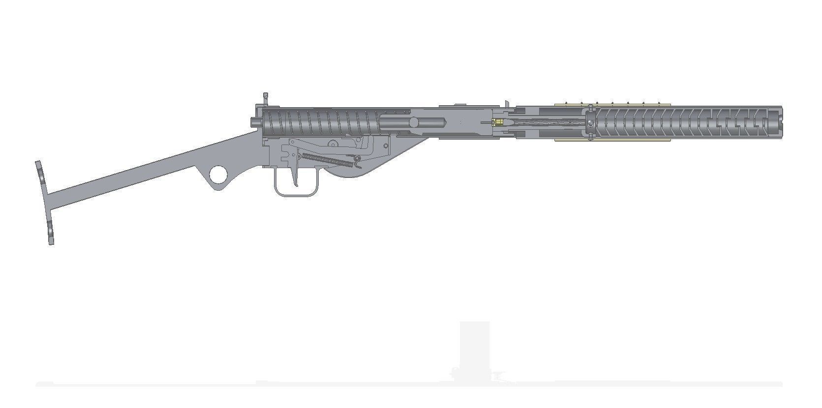 STEN MkII S 3D model_7