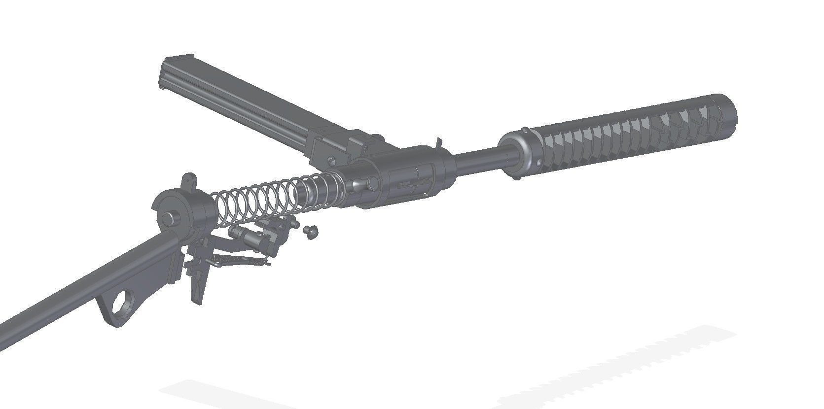 STEN MkII S 3D model_3