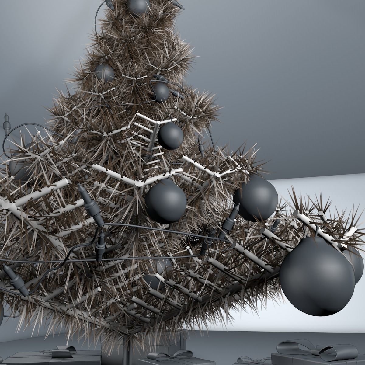 Christmas Tree 3D model_9