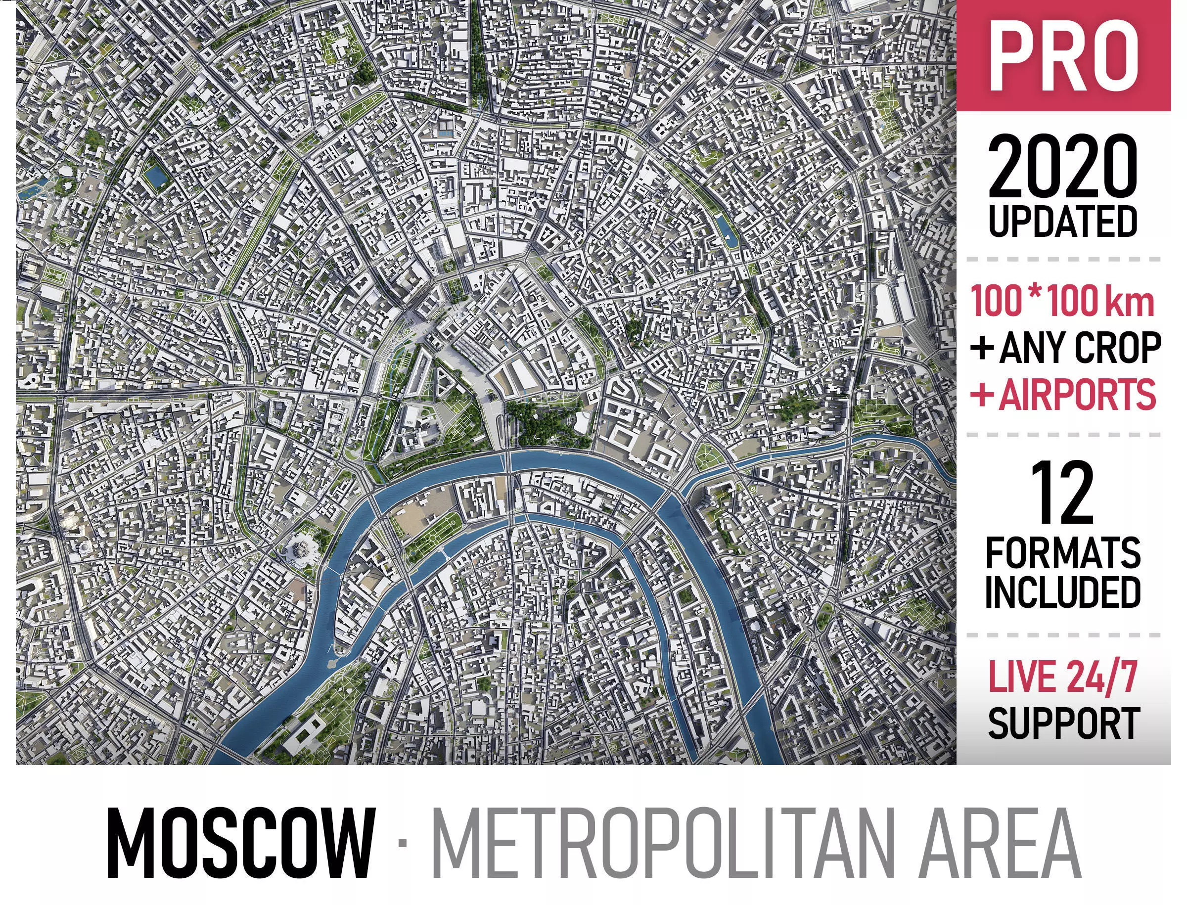 Moscow 3D Model Collection_0