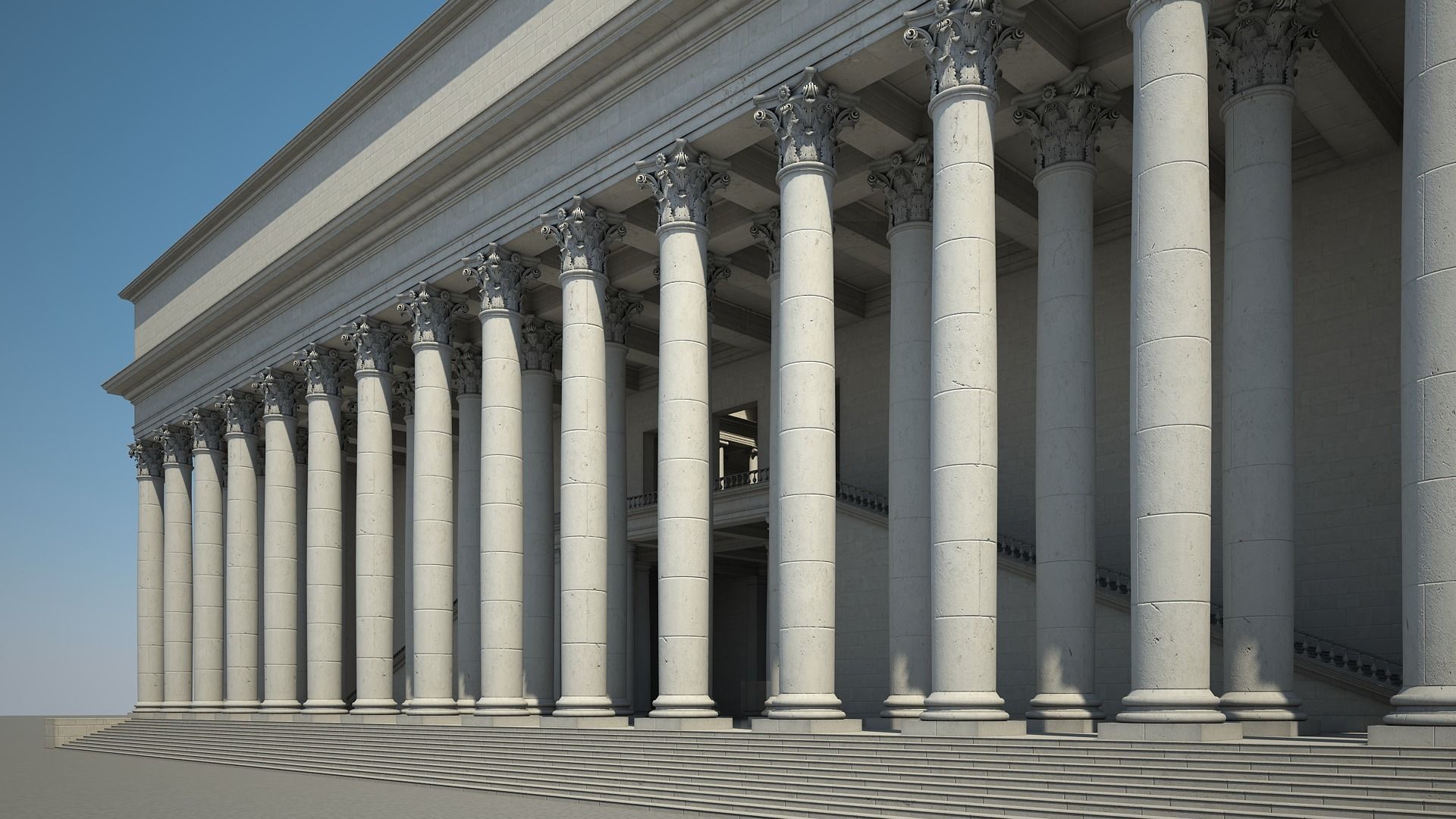 Royal Library 3D model_1