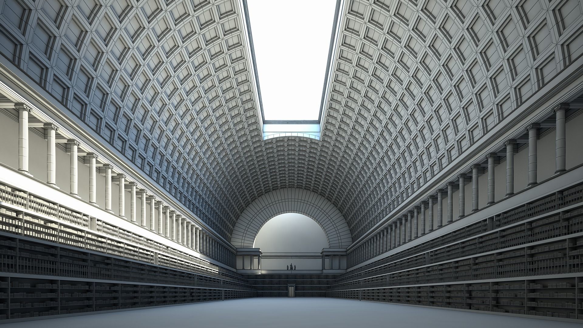 Royal Library 3D model_11