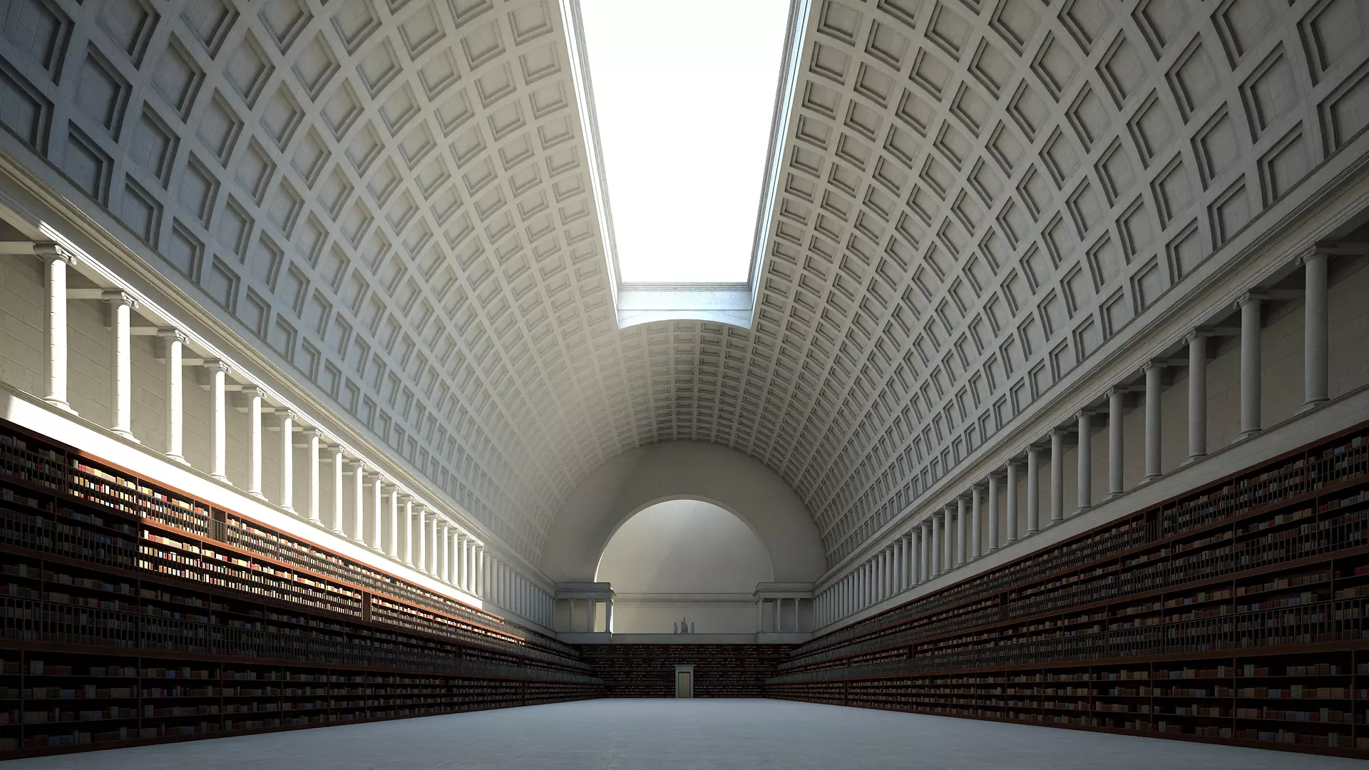 Royal Library 3D model_0