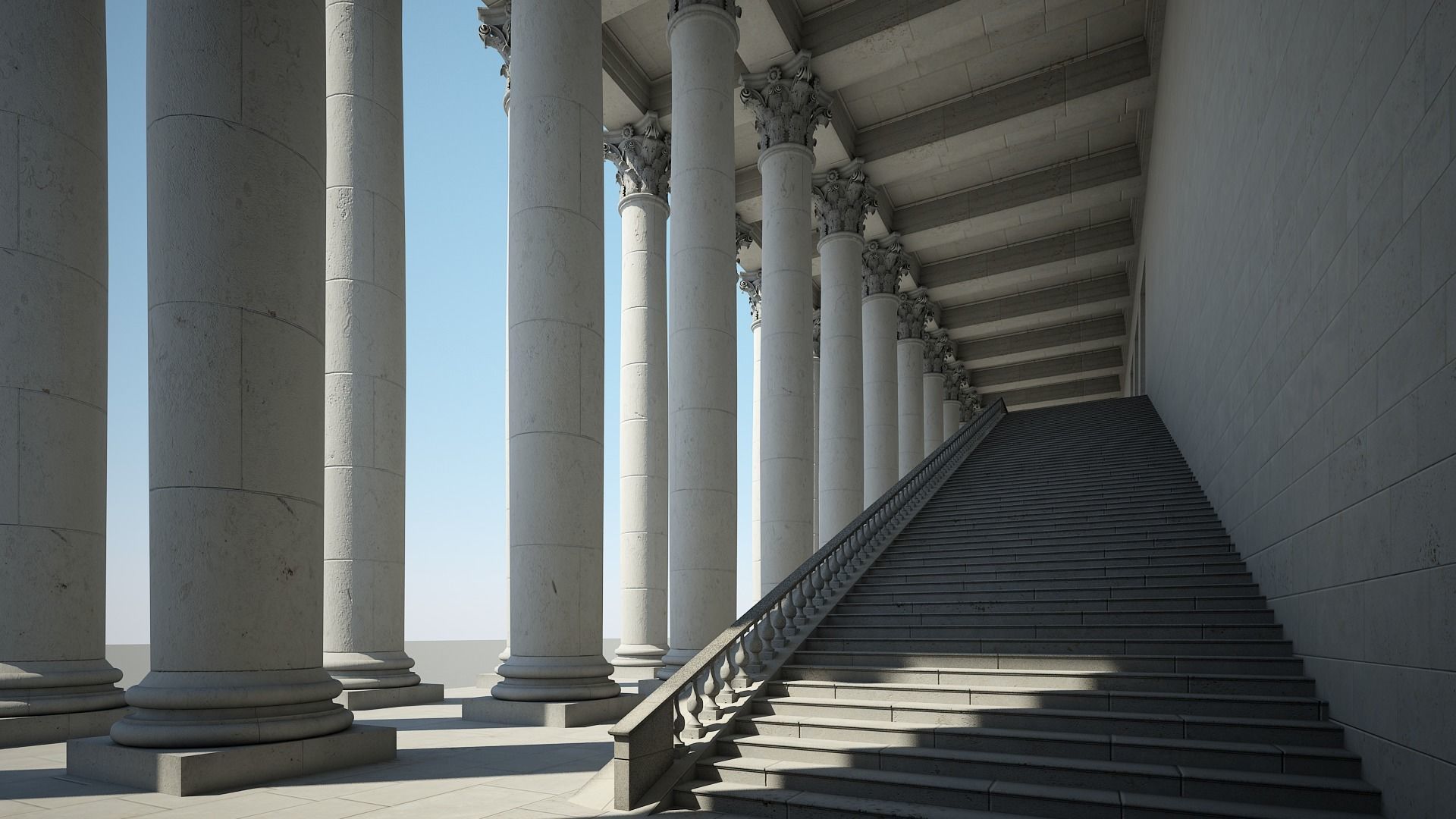 Royal Library 3D model_4