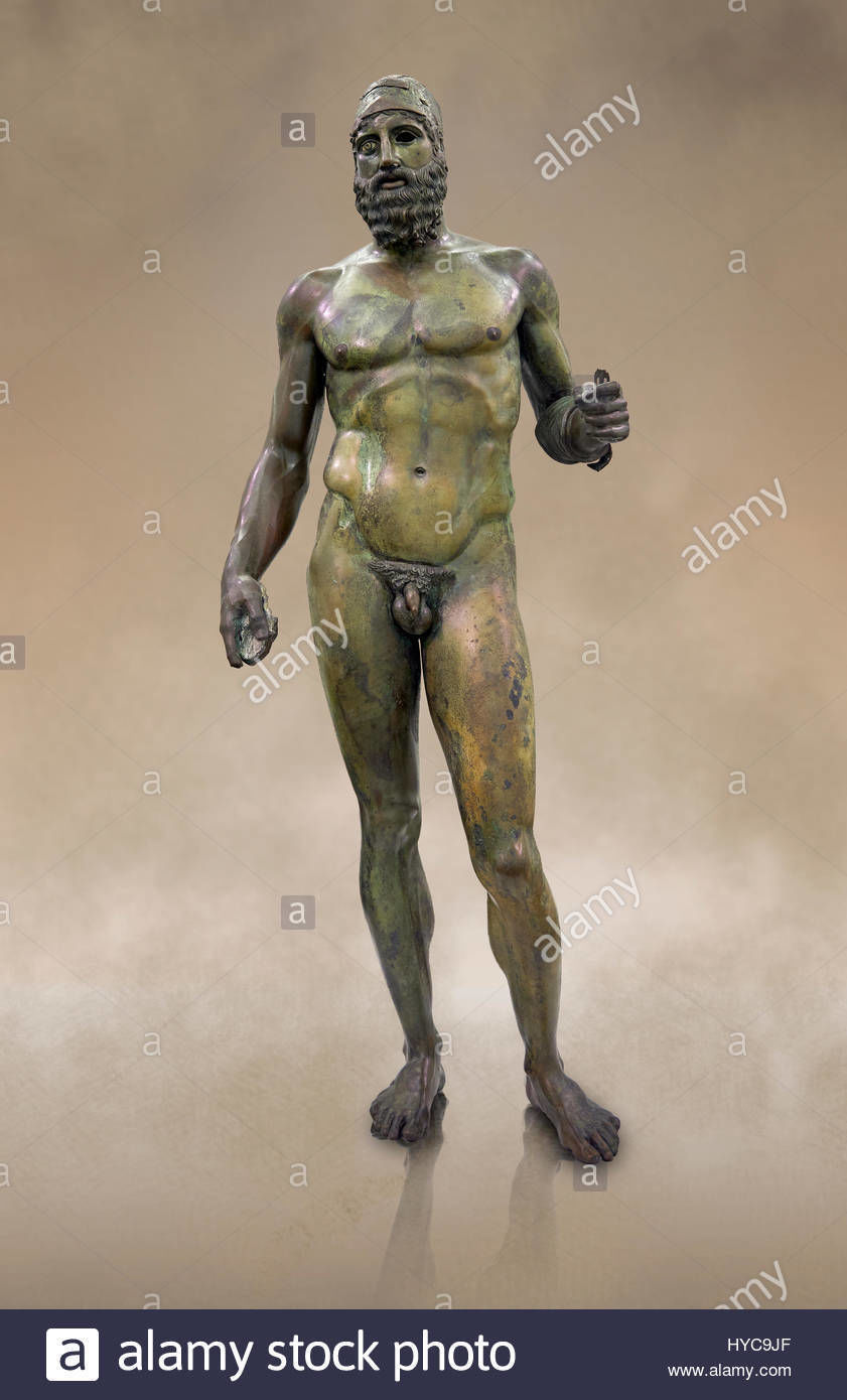 riace bronze warrior 3D print model_58