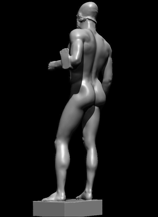 riace bronze warrior 3D print model_53