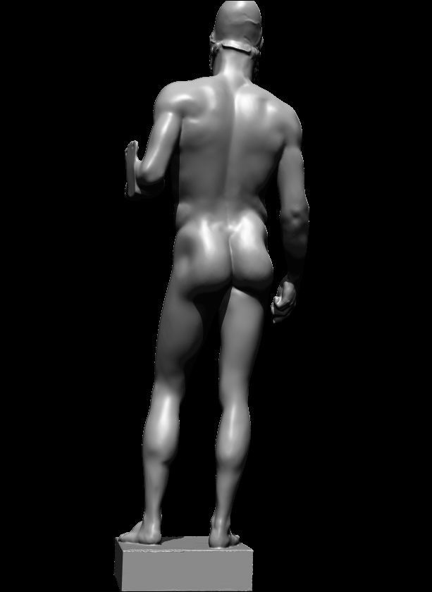 riace bronze warrior 3D print model_54