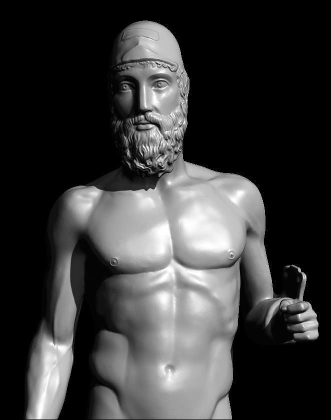 riace bronze warrior 3D print model_47