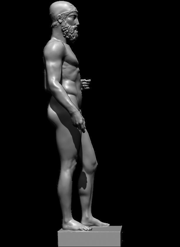 riace bronze warrior 3D print model_56