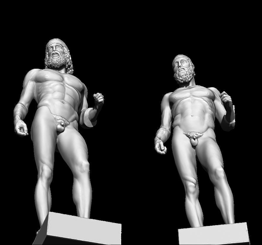 riace bronze warrior 3D print model_17