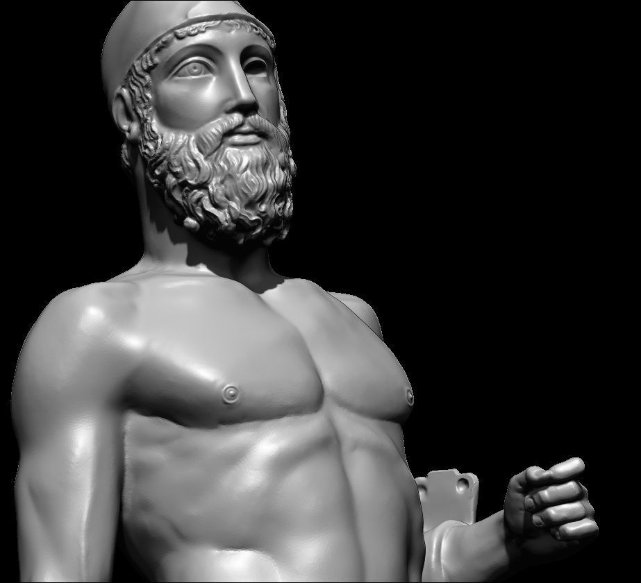 riace bronze warrior 3D print model_61