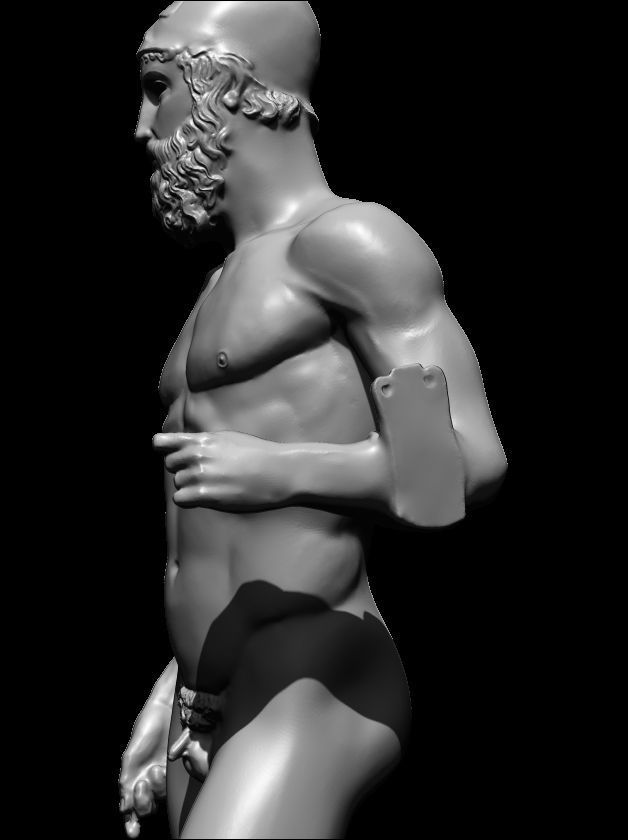 riace bronze warrior 3D print model_63