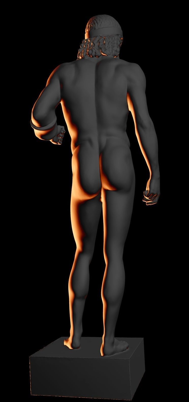 riace bronze warrior 3D print model_25