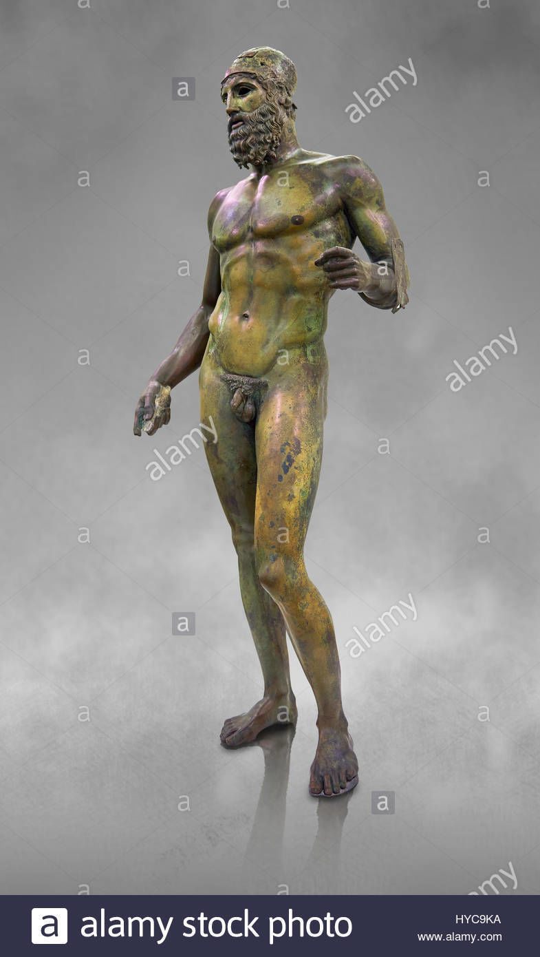 riace bronze warrior 3D print model_40