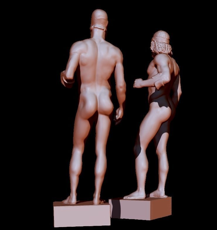 riace bronze warrior 3D print model_35