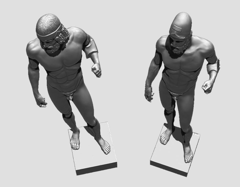 riace bronze warrior 3D print model_16