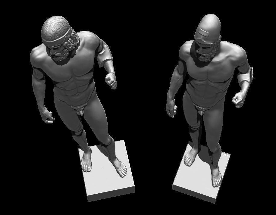riace bronze warrior 3D print model_15
