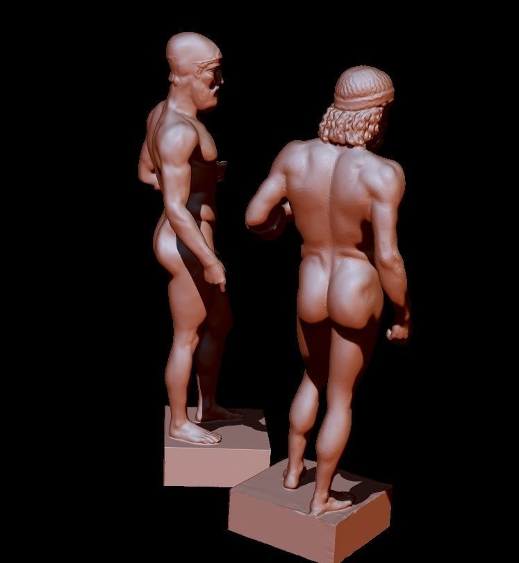 riace bronze warrior 3D print model_34