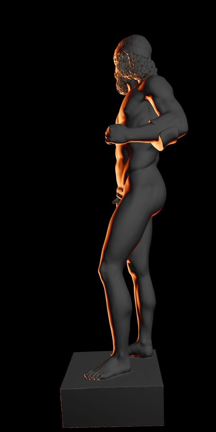 riace bronze warrior 3D print model_26