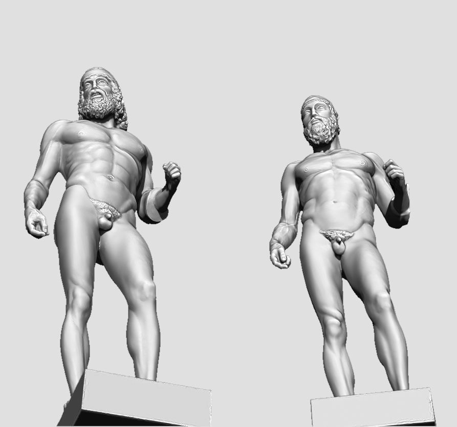 riace bronze warrior 3D print model_18