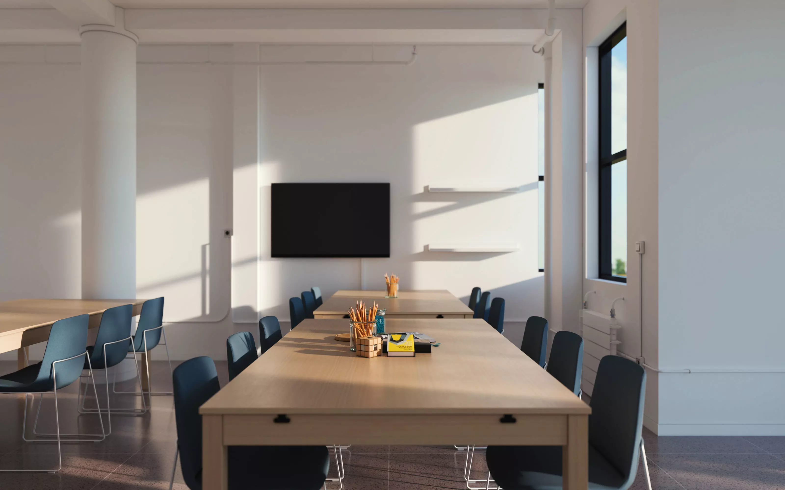 training room 3D model_0