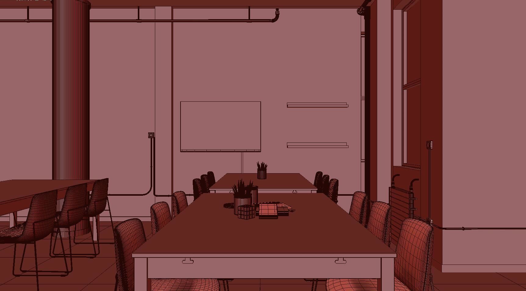 training room 3D model_1
