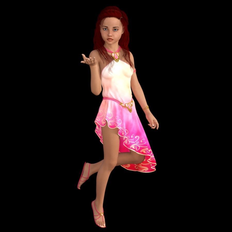 T2-10 obj files teen 3D model_3
