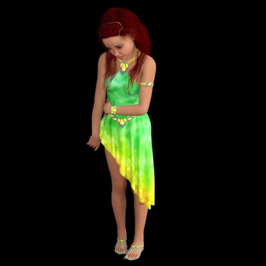 T2-10 obj files teen 3D model_6