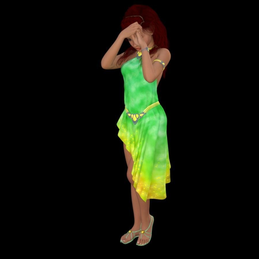 T2-10 obj files teen 3D model_7