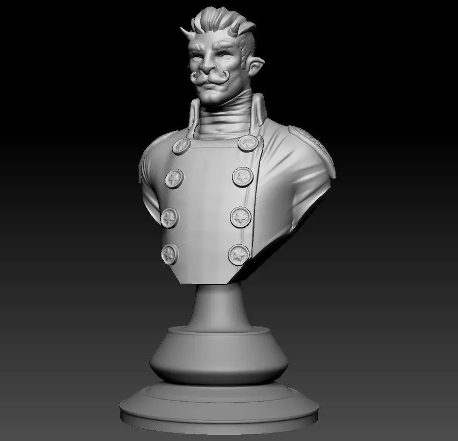 Devil general Graven 3D print model_0