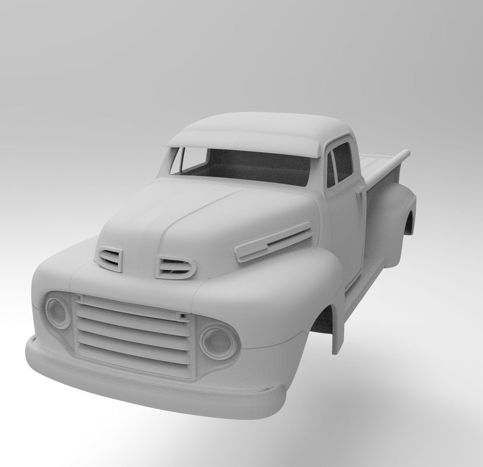 Ford F1 for 3D print 3D print model