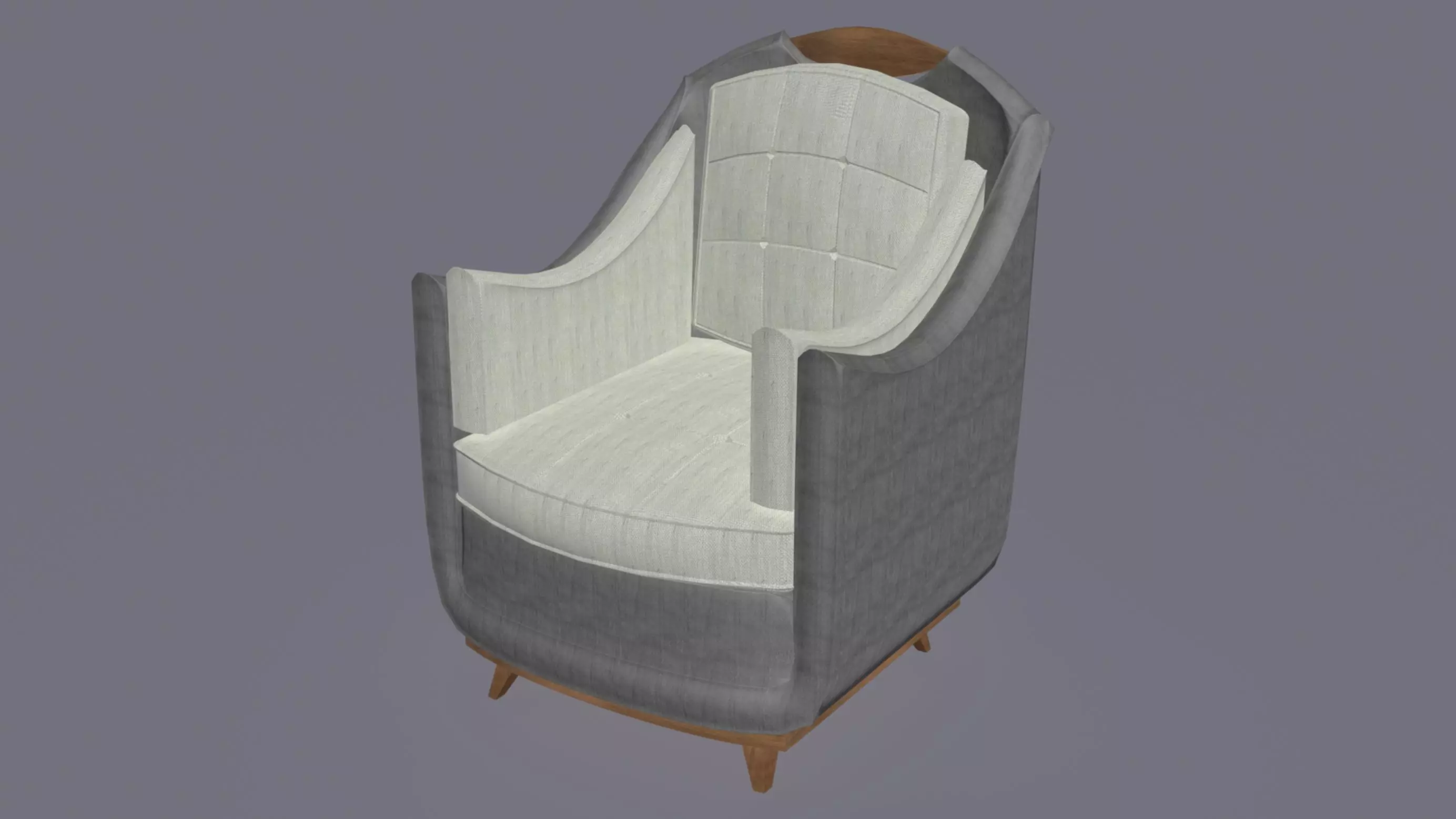 Lake Lounge Chair 3D model