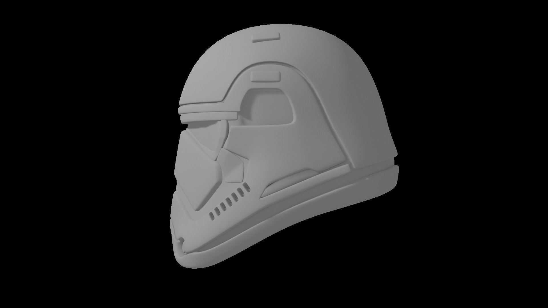 first order stormtrooper full armor Free 3D model_4