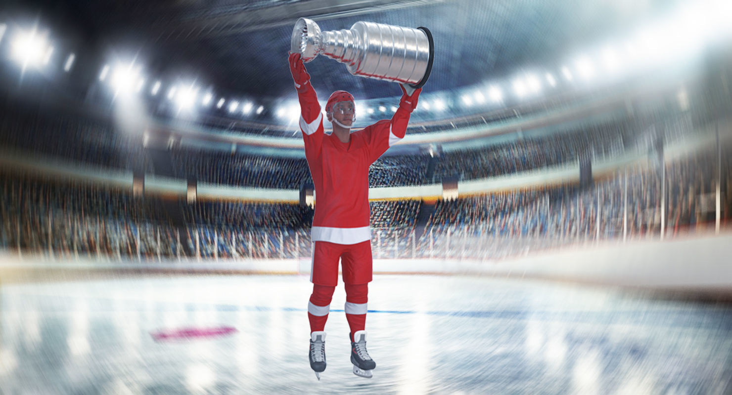 Stanley Cup Trophy 3D model_1