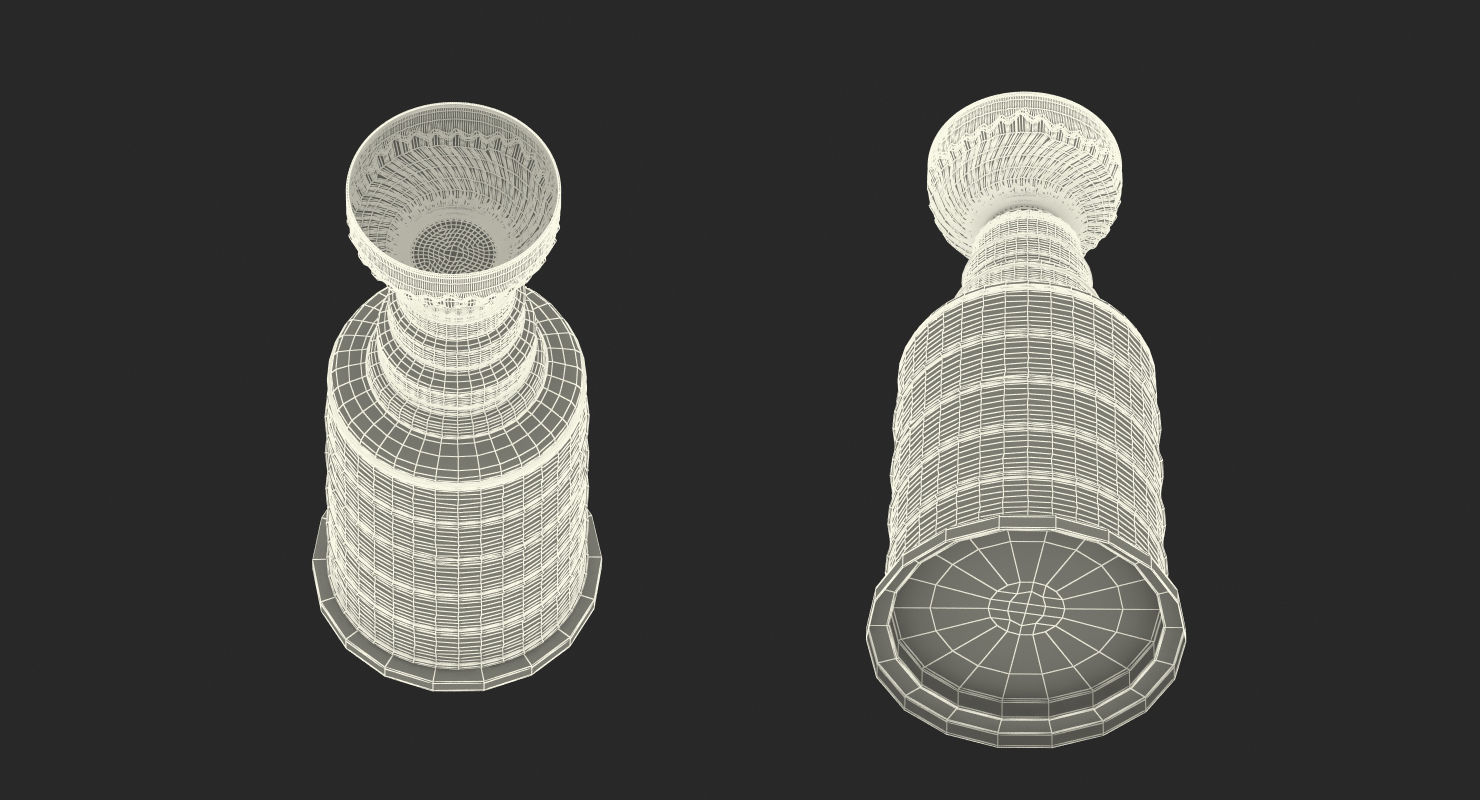 Stanley Cup Trophy 3D model_14