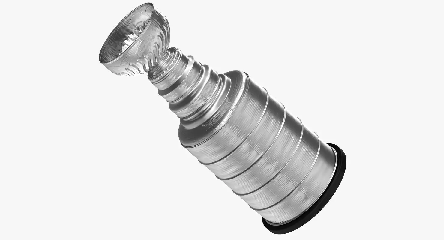 Stanley Cup Trophy 3D model_0