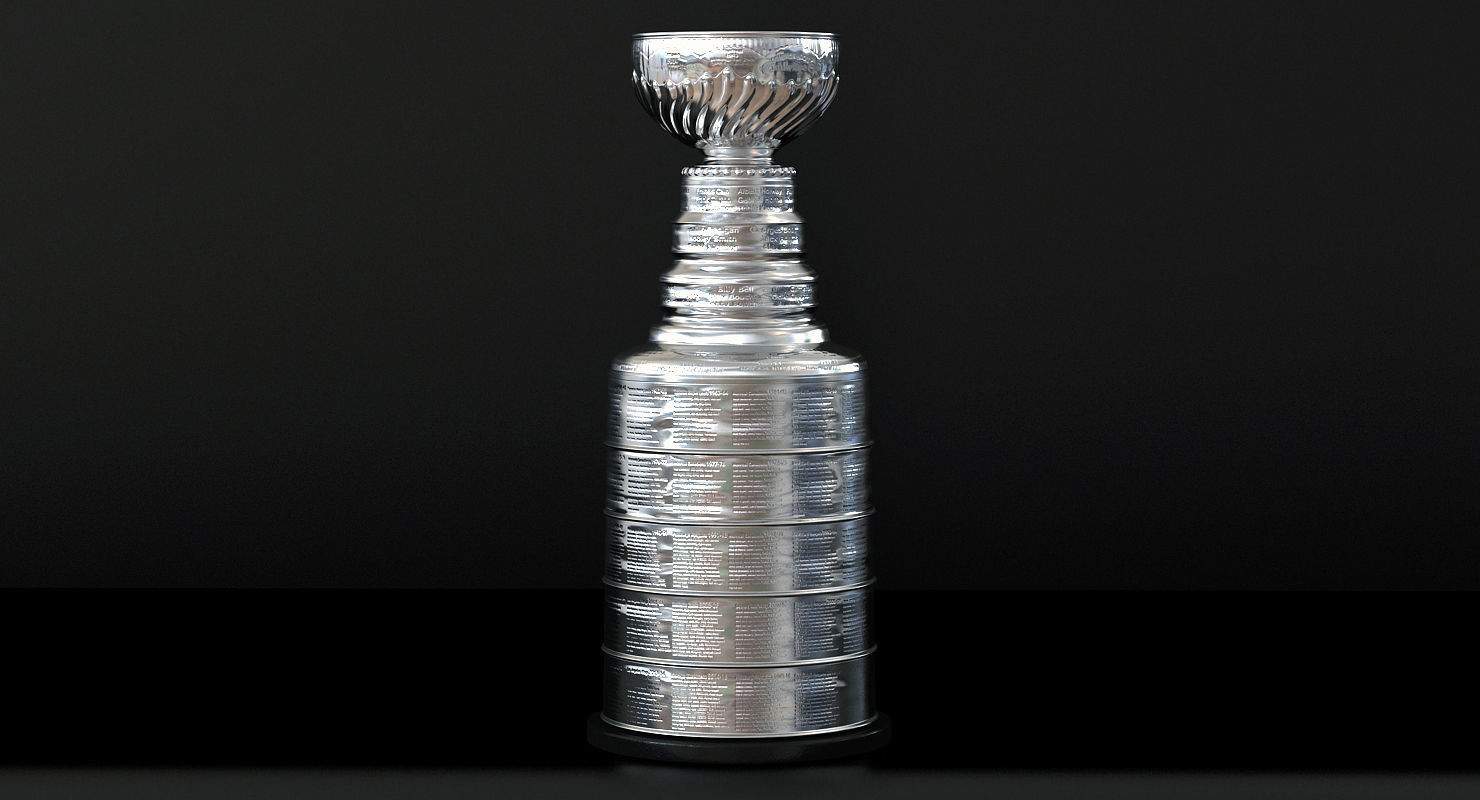 Stanley Cup Trophy 3D model_3