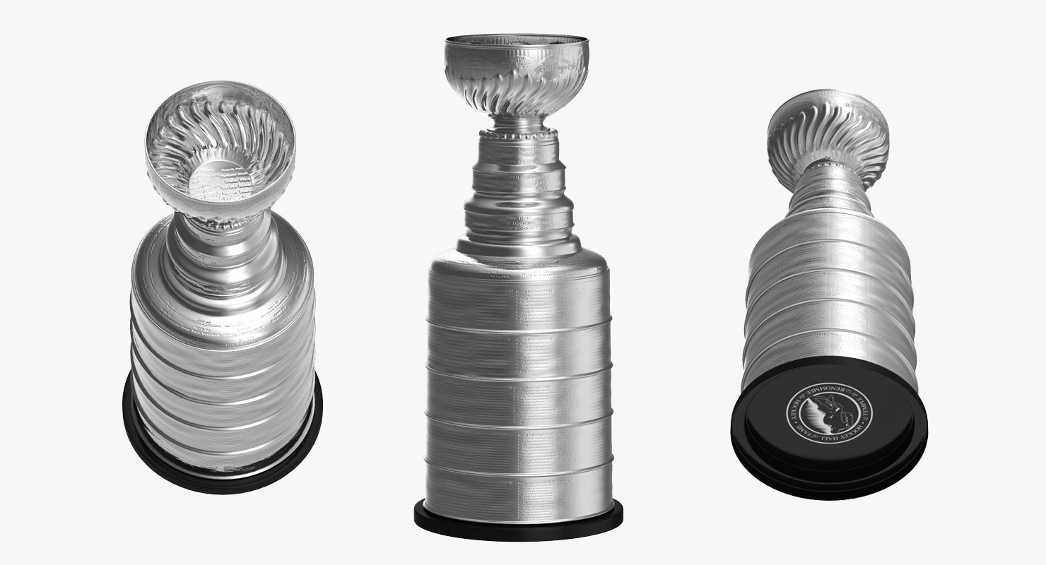 Stanley Cup Trophy 3D model_4